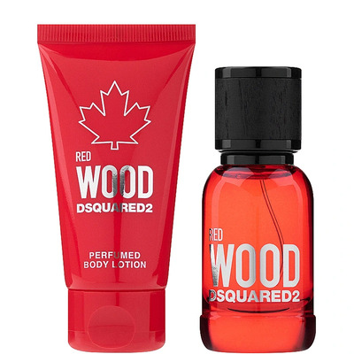 Dsquared 2 Red Wood Набор (туалетная вода 30 мл + лосьон для тела 50 мл)