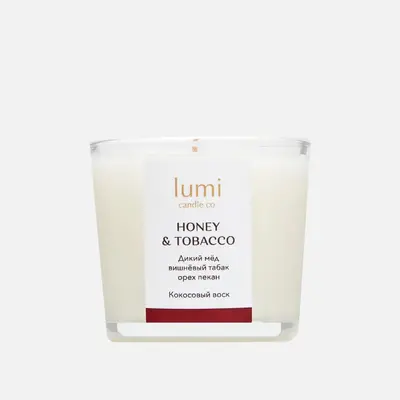 Lumi Candle Honey and Tobacco