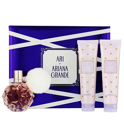 Ariana Grande Ari Набор (парфюмерная вода 100 мл + гель для душа 100 мл + лосьон для тела 100 мл)