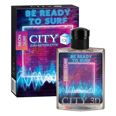 City Parfum 3D Neon Surf