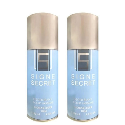 Nouvelle Etoile Signe Secret Набор (дезодорант-спрей 150 мл x 2 шт.)
