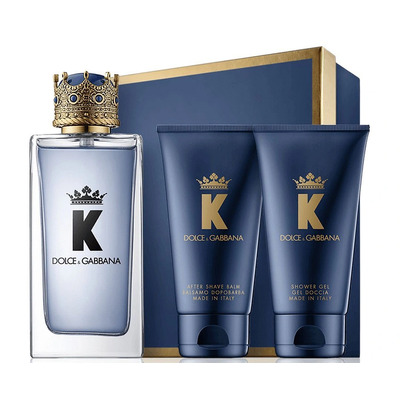 Dolce & Gabbana K by Dolce and Gabbana Набор (туалетная вода 100 мл + гель для душа 50 мл + бальзам после бритья 50 мл)