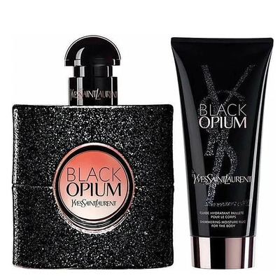 Yves Saint Laurent Black Opium Набор (парфюмерная вода 50 мл + лосьон для тела 50 мл)