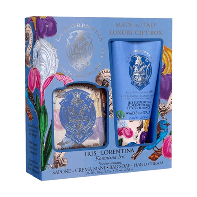 La Florentina Iris Florentina Soap Набор (мыло 106 гр + крем для рук 75 мл)