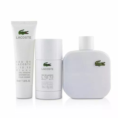 Lacoste Eau de Lacoste L 12 12 Blanc Pure набор парфюмерии