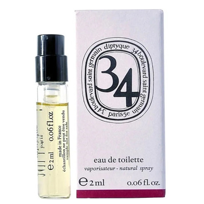 Миниатюра Diptyque 34 Boulevard Saint Germain Туалетная вода 2 мл - пробник духов