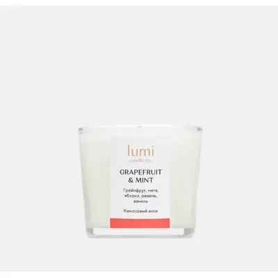 Lumi Candle Grapefruit and Mint