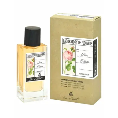 Позитив парфюм Лаборатория цветов роза фрезия для женщин