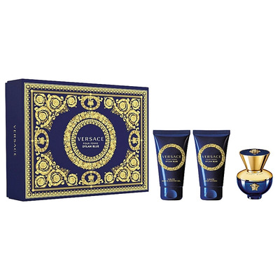 Versace Versace Pour Femme Dylan Blue Набор (парфюмерная вода 50 мл + гель для душа 50 мл + лосьон для тела 50 мл)