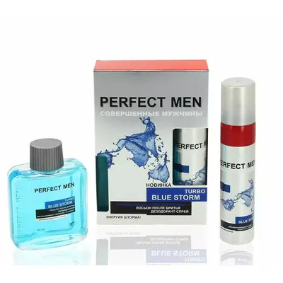 Parfum XXI Perfect Men Turbo Blue Storm набор парфюмерии