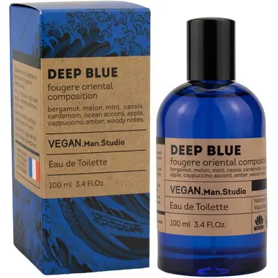 Delta Parfum Vegan Man Studio Deep Blue