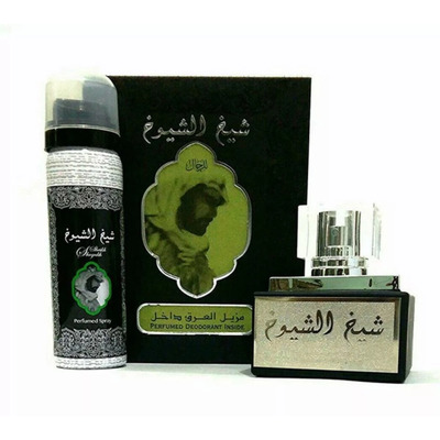 Lattafa Perfumes Sheikh Al Shuyukh Набор (парфюмерная вода 50 мл + дезодорант-спрей 50 мл)