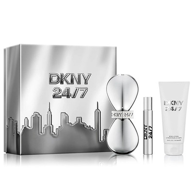 Donna Karan DKNY 24 7 Набор (парфюмерная вода 100 мл + парфюмерная вода 15 мл + лосьон для тела 100 мл)