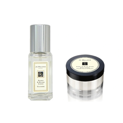 Jo Malone Peony Blush Suede Набор (одеколон 9 мл + крем для тела 15 мл)