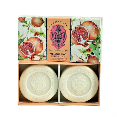 La Florentina Pomegranate Soap Набор (мыло 115 гр x 2 шт.)