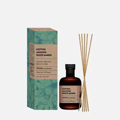 Дельта парфюм Хлопок жасмин белая амбра для женщин и мужчин