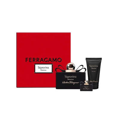 Salvatore Ferragamo Signorina Misteriosa Набор (парфюмерная вода 100 мл + парфюмерная вода 5 мл + лосьон для тела 50 мл)