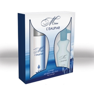 Delta Parfum Miss L eaupar Набор (туалетная вода 50 мл + дезодорант-спрей 75 мл)