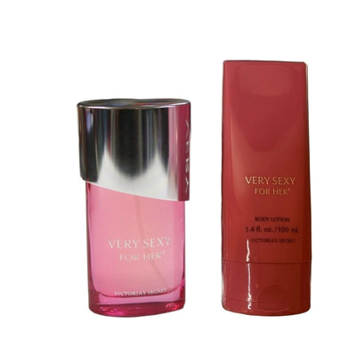 Victoria`s Secret Very Sexy for Her 2 Набор (парфюмерная вода 75 мл + лосьон для тела 100 мл)