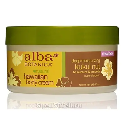 Alba Botanica Kukui Nut Body Cream