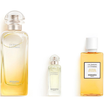 Hermes Un Jardin a Cythere Набор (туалетная вода 100 мл + туалетная вода 7.5 мл + гель для душа 40 мл)