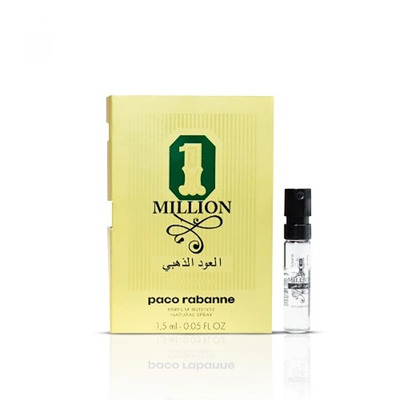 Миниатюра Paco Rabanne 1 Million Golden Oud Духи 1.5 мл - пробник духов