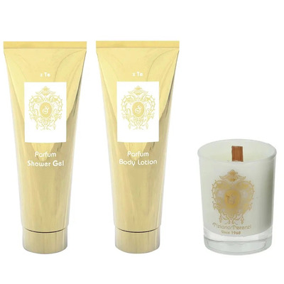 Tiziana Terenzi Casanova Набор (гель для душа 50 мл + лосьон для тела 50 мл + свеча 35 гр)