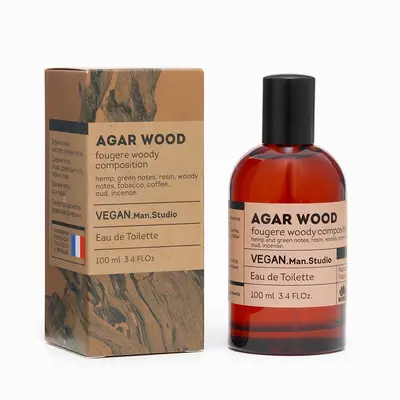 Delta Parfum Vegan Man Studio Agar Wood