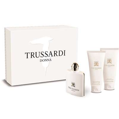 Trussardi Donna 2011 Набор (парфюмерная вода 100 мл + гель для душа 200 мл + лосьон для тела 200 мл)