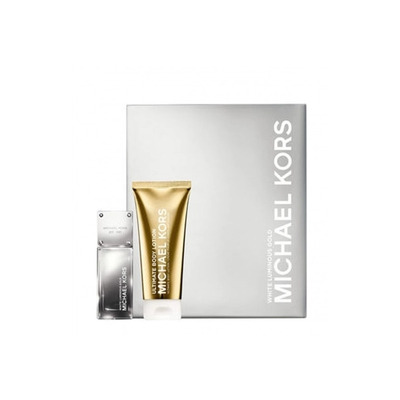Michael Kors White Luminous Gold Набор (парфюмерная вода 50 мл + лосьон для тела 100 мл)