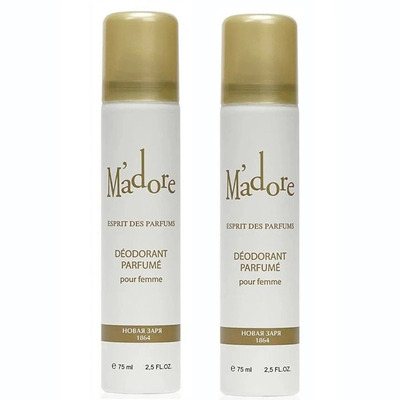 Nouvelle Etoile Madore Набор (дезодорант-спрей 75 мл x 2 шт.)