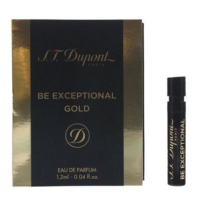 Миниатюра S.T. Dupont Be Exceptional Gold Парфюмерная вода 1.2 мл - пробник духов
