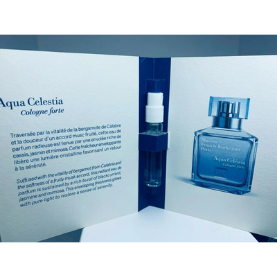 Миниатюра Maison Francis Kurkdjian Aqua Celestia Cologne Forte Парфюмерная вода 2 мл - пробник духов