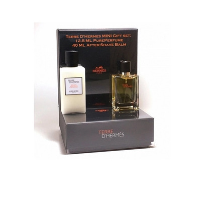 Hermes Terre d Hermes Parfum Набор (духи 12.5 мл + бальзам после бритья 40 мл)