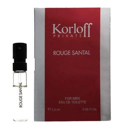 Миниатюра Korloff Paris Rouge Santal Туалетная вода 1.5 мл - пробник духов