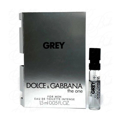Миниатюра Dolce & Gabbana The One Grey Туалетная вода 1.5 мл - пробник духов