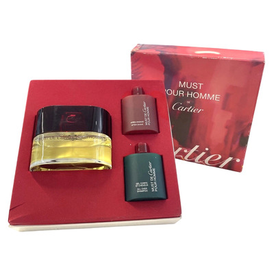 Cartier Must De Cartier Pour Homme набор парфюмерии