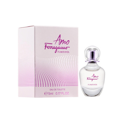 Миниатюра Salvatore Ferragamo Amo Flowerful Туалетная вода 5 мл - пробник духов