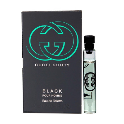 Миниатюра Gucci Guilty Black Pour Homme Туалетная вода 2 мл - пробник духов