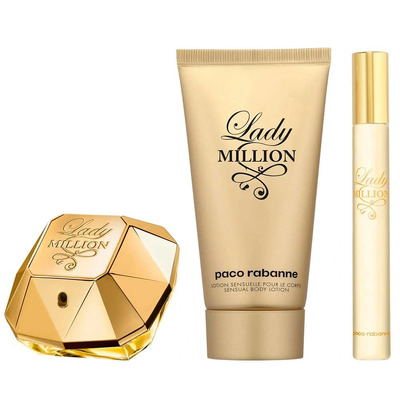 Парфюмерия Пако рабан Леди миллион 80 + 10 + 100 мл