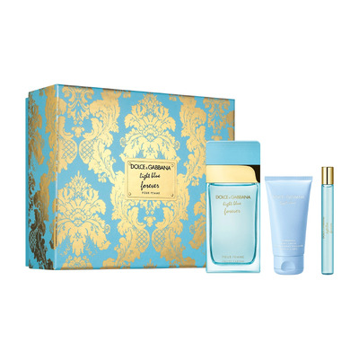 Dolce & Gabbana Light Blue Forever Pour Femme Набор (парфюмерная вода 100 мл + парфюмерная вода 10 мл + лосьон для тела 50 мл)