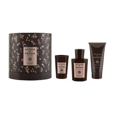 Acqua di Parma Colonia Quercia Набор (одеколон 100 мл + гель для душа 75 мл + свеча 65 гр)