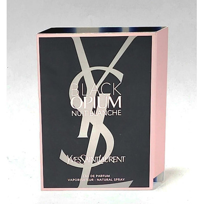 Миниатюра Yves Saint Laurent Black Opium Nuit Blanche Парфюмерная вода 1.2 мл - пробник духов