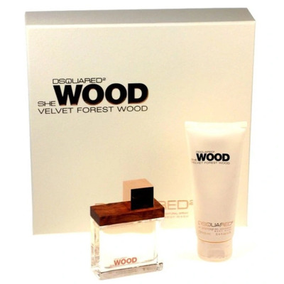 Dsquared 2 She Wood Velvet Forest Wood Набор (парфюмерная вода 50 мл + гель для душа 100 мл)