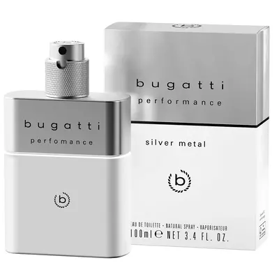Новинка Bugatti Fashion Performance Silver Metal
