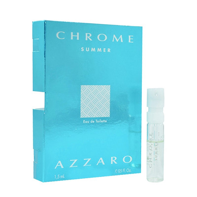 Миниатюра Azzaro Chrome Summer Туалетная вода 1.5 мл - пробник духов