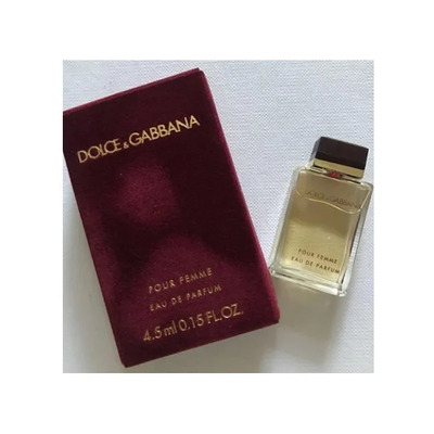 Миниатюра Dolce & Gabbana Dolce and Gabbana Pour Femme Парфюмерная вода 4.5 мл - пробник духов