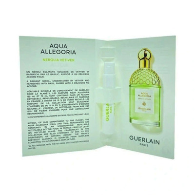 Миниатюра Guerlain Aqua Allegoria Nerolia Vetiver Туалетная вода 1 мл - пробник духов