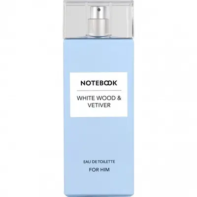 Notebook White Wood and Vetiver