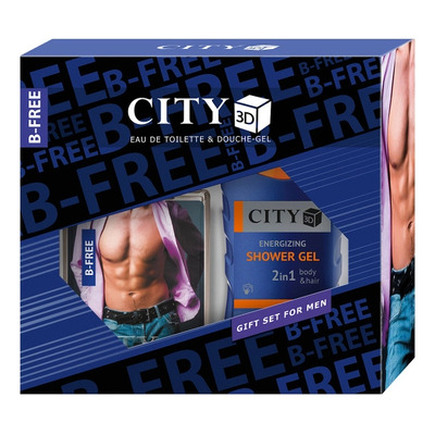 City Parfum 3D B Free набор парфюмерии